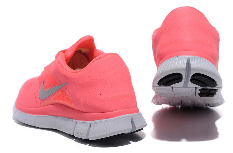 Nike Free run Womens Shoes 5.0 breathable Watermelon Red Gray (2)